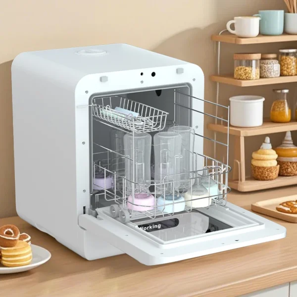 Small Portable Countertop Dishwasher Electric Freestanding Kitchen Machine Household Dishwasher Machine OEM Factory — MAC