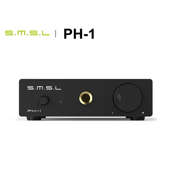 SMSL PH-1 PH1 Headphone Amplifier High Fidelity MM Phono Gold Gain 46dB Ultra-Low Distortion Integrated AMP — SMSL