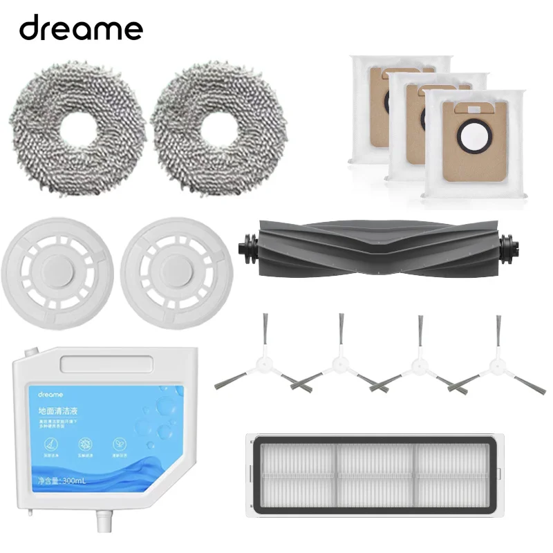 S76863a237f804577a3afa643100251c1b.webp Dreame Bot L10s Ultra / L10 Ultra Robot Vacuum Cleaner Accessories Mop Dust Bag Main Brush Side Brush Hepa Filter Replacement — Dreame