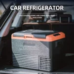 30L Portable Refrigerator Compressor Cooling Freezer Camping Outdoor Refrigeration Refrigerator Dual Use in Car and Home — Generic