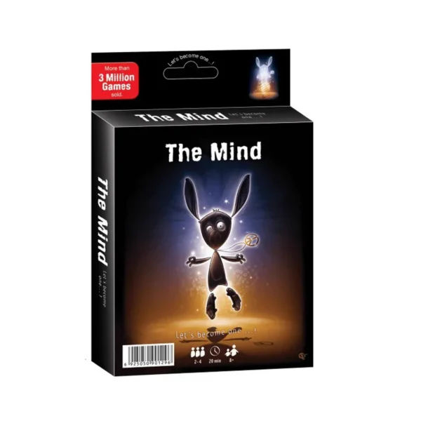 The Mind Card Game and Table Games Poker The Mind Extreme Expansion Fun Cooperative Game for 2-4 Players Strategteractive Games — The