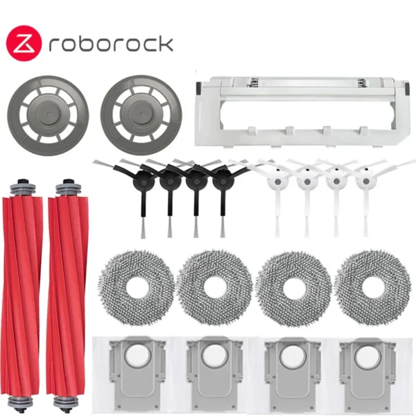 Roborock Q Revo / P10 A7400RR Robot Vacuums Cleaner Accessory Main Side Brush Hepa Filter Mop Cloths Dust Bag Spare Part — Roborock