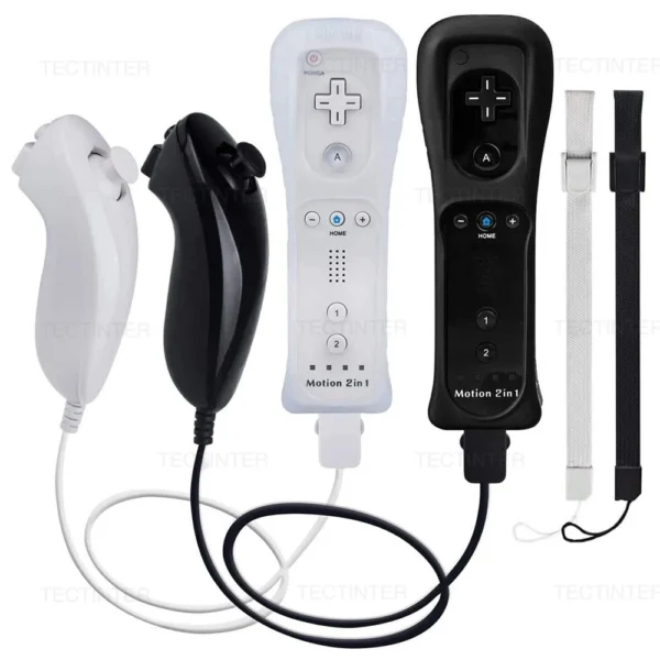 Wireless Remote Controller For Nintendo Wii Nunchuck with Motion Plus Bluetooth Gamepad For Wii /Wii U Console Joystick Joypad — Wireless