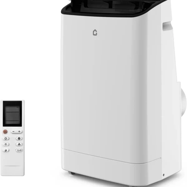 14,000 BTU Portable Air Conditioner, 3-in-1 AC Dehumidifier Fan, Remote Control, Window Vent Kit, 115V, Cools Up to 750 Sq ft — Generic