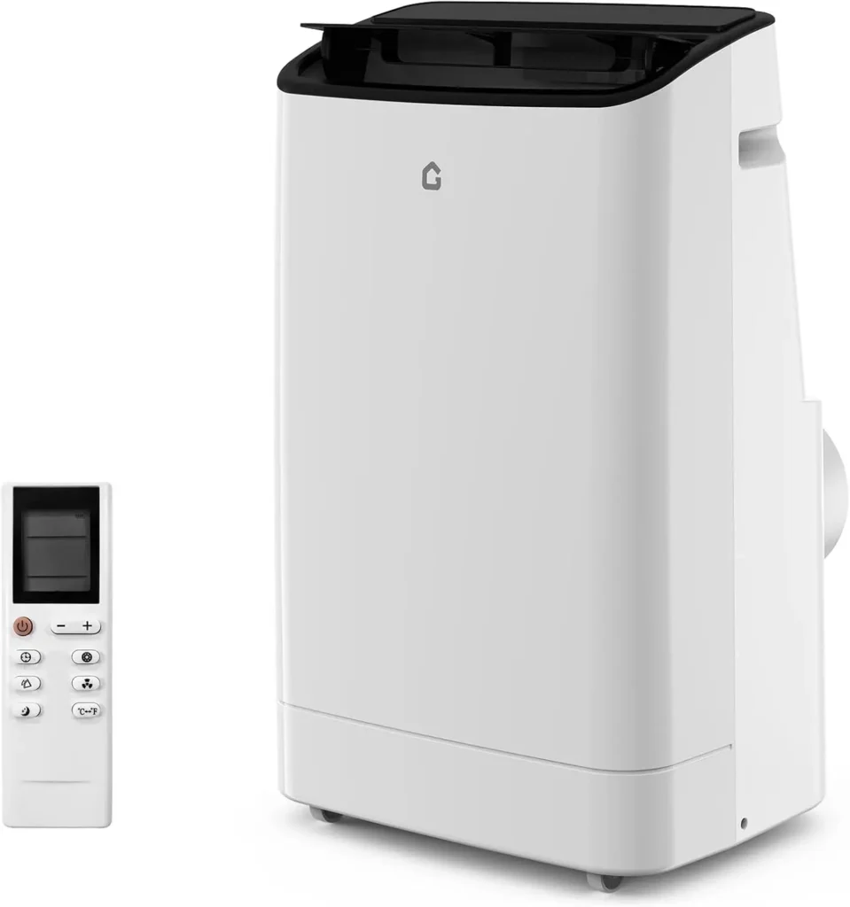 14,000 BTU Portable Air Conditioner, 3-in-1 AC Dehumidifier Fan, Remote Control, Window Vent Kit, 115V, Cools Up to 750 Sq ft — Generic