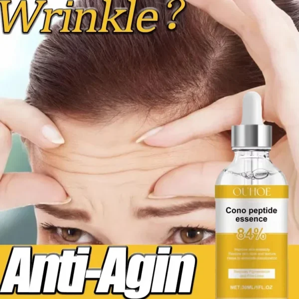 Remove Wrinkles Facial Serum Firm Skin Delay Aging Improve Dullness Brighten Moisturize Anti-Wrinkle Facial Essence — Remove