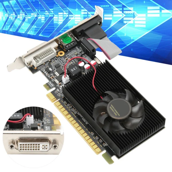 Computer Display Card GT730 2GB Graphics Card Desktop Computer Accessories 64bit DDR3 Display Interface Adapter — Computer