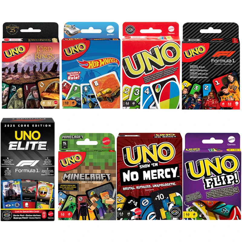 UNO Filp Playing Cards games,Elite F1,Minecraft,K POP,Toy Story,Hot Wheels,No Mercy,Social Board Table party games,kids toys — UNO