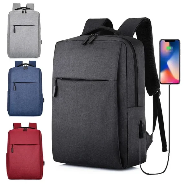 2024 New Versatile Business Bag USB Rechargeable School Bag Waterproof Laptop Bag Backpack — Tile