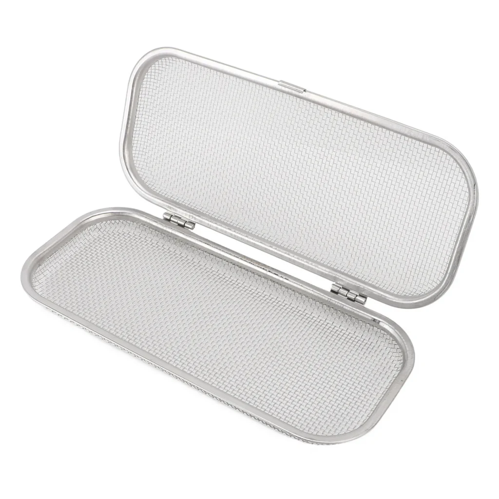 Dishwasher Utensil Basket Mesh Drain Safe 304 Stainless Steel Thorough Cleaning Dishwasher Silverware Basket for Small Items — Dishwasher