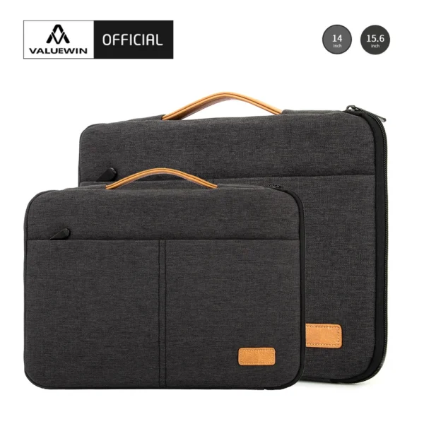 Laptop Sleeve bag 14 15.6 Inch Notebook Pouch For Macbook HP Dell Acer Shockproof Computer Briefcase Travel Business Men Case — MAC