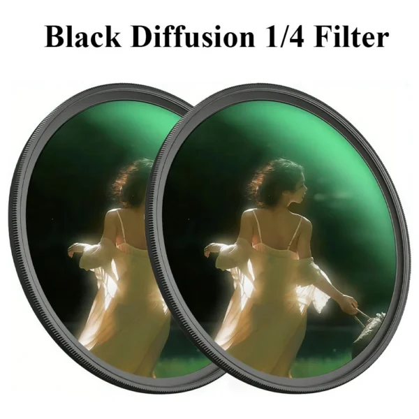 Black Mist 1/4 Black Soft Camera Lens Filters 49 52 55 58 62mm 67mm 72mm 77mm 82mm for Canon Nikon Sony Camera Lenses — Sony