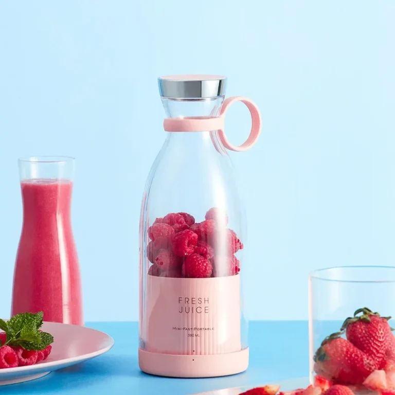 Juicer Cup Portable Rechargeable Electric Blender Mini Fruit Vegetable Smoothie Maker Multifunctional Household Travel Drinkware — Juicer
