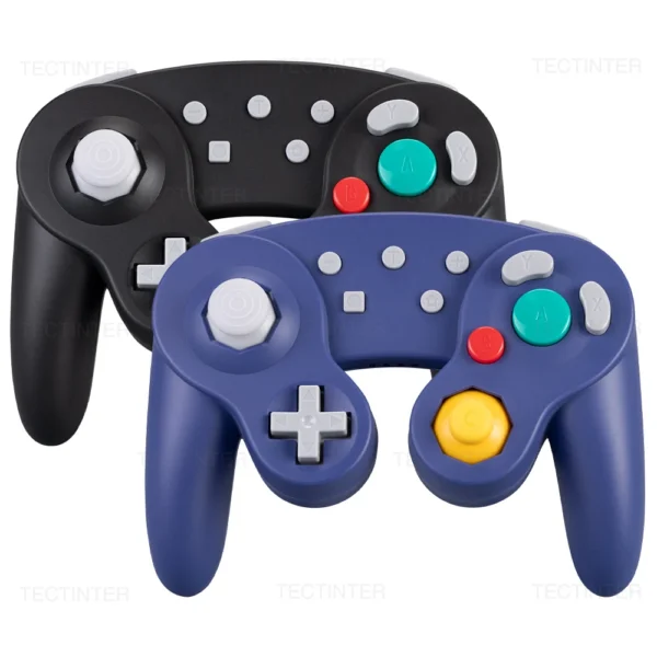 Bluetooth-Compatible Gamecube Controller For NS Switch 2/Switch Console Gamepad For Steam/Andriod/PC Joystick with Turbo Functio — Bluetooth-Compatible