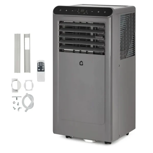 Portable Air Conditioner, 10000 BTU ASHRAE (6000 BTU DOE) for Rooms Up to 450 Sq. Ft. 3-In-1 Quiet AC, and Fan Comes with RC — Portable