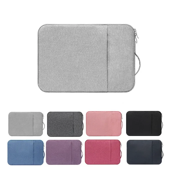360 Protection Shockproof Laptop Bag With Handle Woman Man Business Travel 16 15 14 13 Inch Waterproof Laptop Pouch Liner Sleeve — Generic
