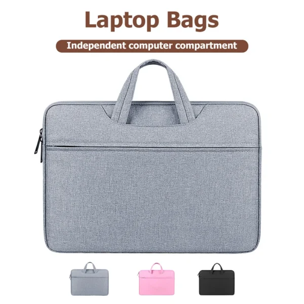 Laptop Sleeve Handbag Case for MacBook Air Pro 11.6-15.6 inch Waterproof Portable Notebook Bag Cover for Outdoor Travel Business — MAC