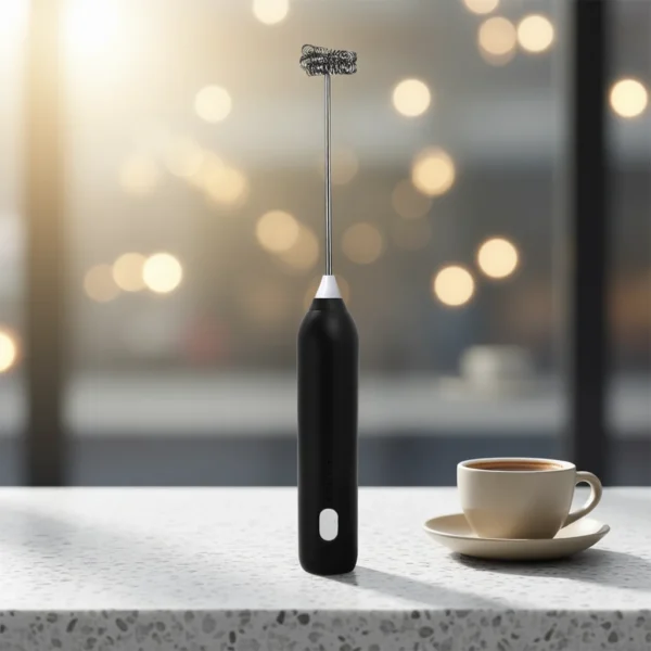 HOT Electric Milk Frother + Egg Beater Wireless Type-C Charging 3 Speeds Mini Handheld Foam Maker Coffee Whisk Cooking Tools — HOT