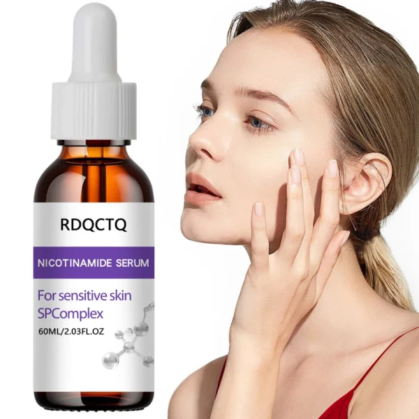 Hyaluronic Acid & Niacinamide Serum - Daily Moisturizing Essence for Smooth Skin Texture All Skin Types — Hyaluronic