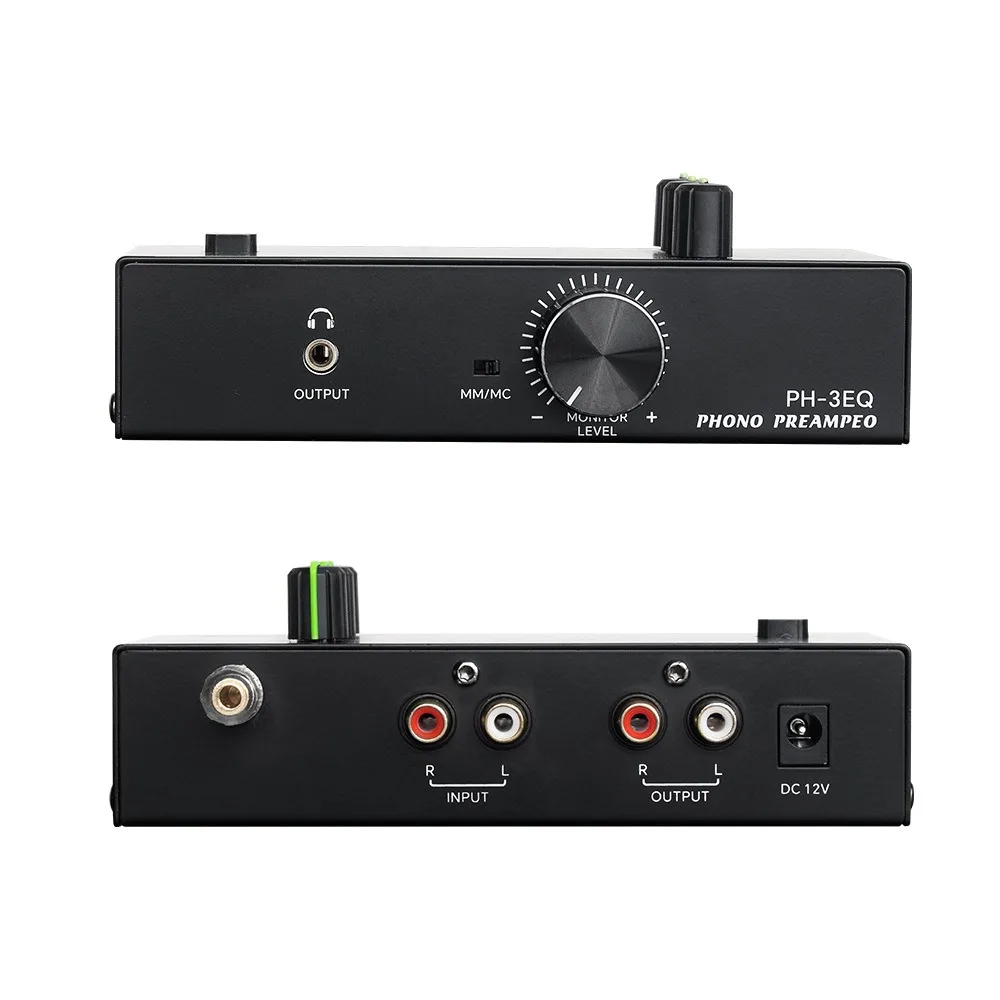 Sbff53bf3a57e49a9a7a62b3ee76ad5f6s.webp Multi-functional turntable amplifier supports MM/MC phono cartridge three-band adjustment five-pin XLR input and output amplifie — Multi-functional
