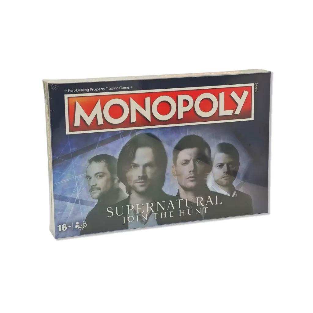 Hasbro Monopoly Supernatural Join The Hunt Edition Property Trading Board Game for 2-6 Players — Hasbro