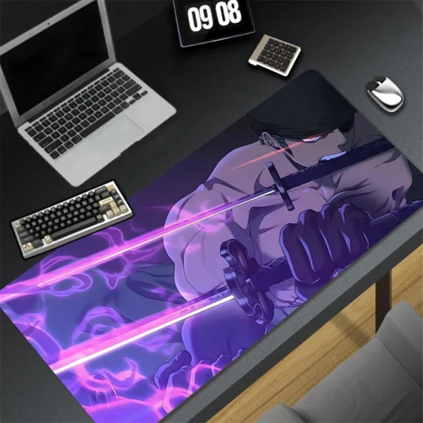 Mousepad Gamer Computer Accessories Keyboard Table Mat One Piece Mouse Pad Company Gaming Laptop Zoro Cool Desk Accessory PC Mat — Mousepad