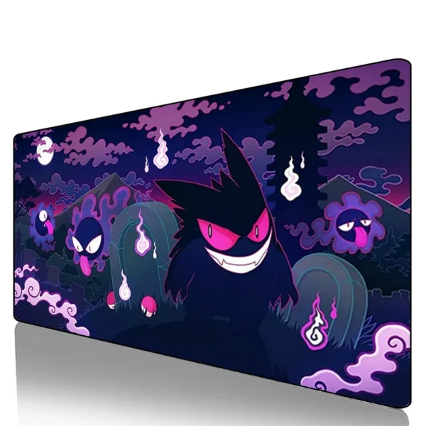 Mouse Pad Pokemon Pikachu Gengar Cool XXL PC Desk Mat Gamer Office Carpet Keyboard Table Gaming Accessories rug Mousepad — Mouse