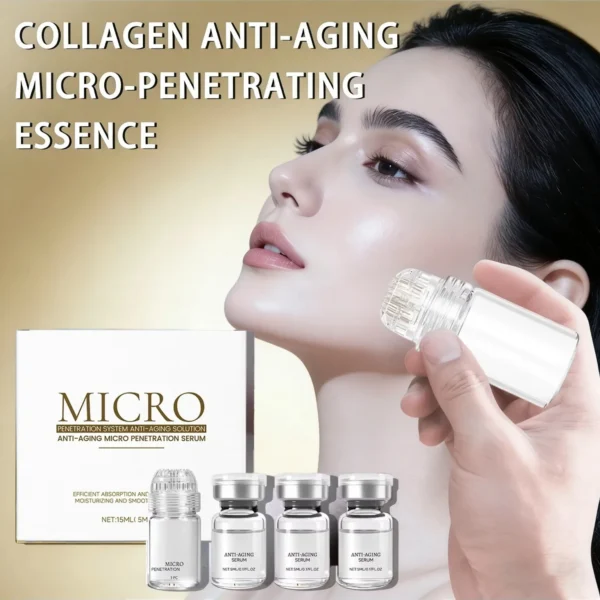 Collagen Anti-Wrinkle Essence Hydrating Firming Pore-cleaning Anti-aging Essence Set — Collagen