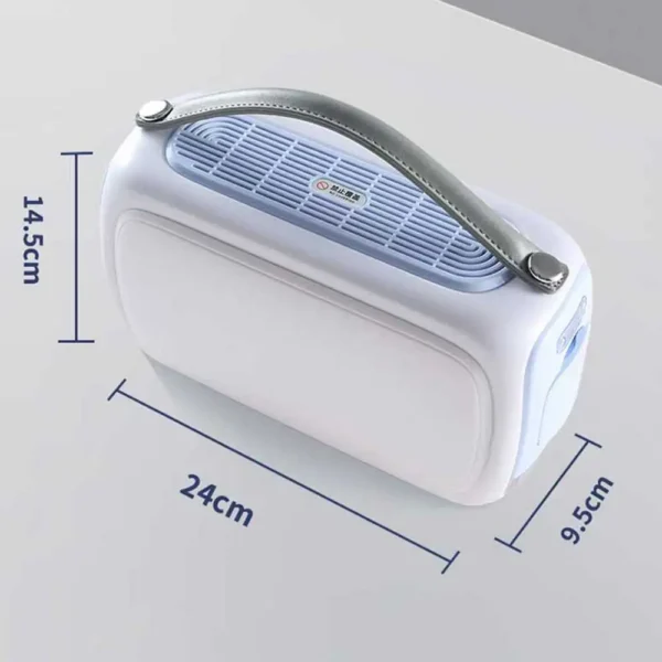 Portable Rechargeable Little Fridge Small Refrigerator Box PCar Mini Refrigerator Congeladora Portatil — Portable
