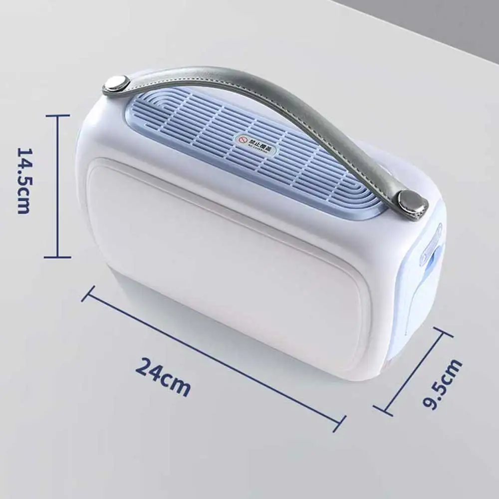 Portable Rechargeable Little Fridge Small Refrigerator Box PCar Mini Refrigerator Congeladora Portatil — Portable