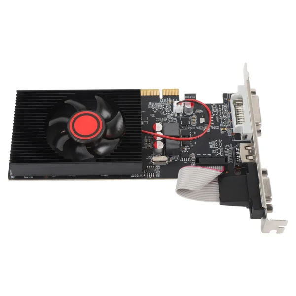 1GB DDR3 64 Bit Gaming Graphics Card PCIe 2.0 16X Video Card for Computer PCs with HD Multimedia Interface VGA DVI Port Cooling — Generic