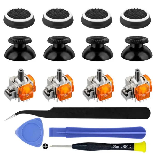 TMR Electromagnetic Joysticks Replacement for PS5 Xbox one Controller Anti-Drift Sticks with Thumbstick Accessories Repair Tool — TMR