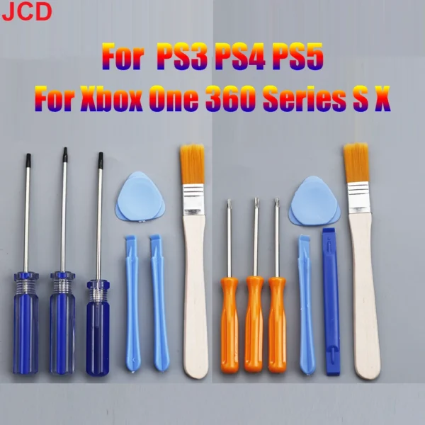 JCD For Xbox One 360 PS3 PS4 PS5 Series Screw Driver Torx T6 T8 T10 Security Screwdriver Tamperproof Hole Repairing Opening Tool — Ring