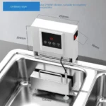 220v Upgrade Ultrasonic Dishwasher Commercial Household Desktop Intelligent Portable Small Free Installation Independent — Generic