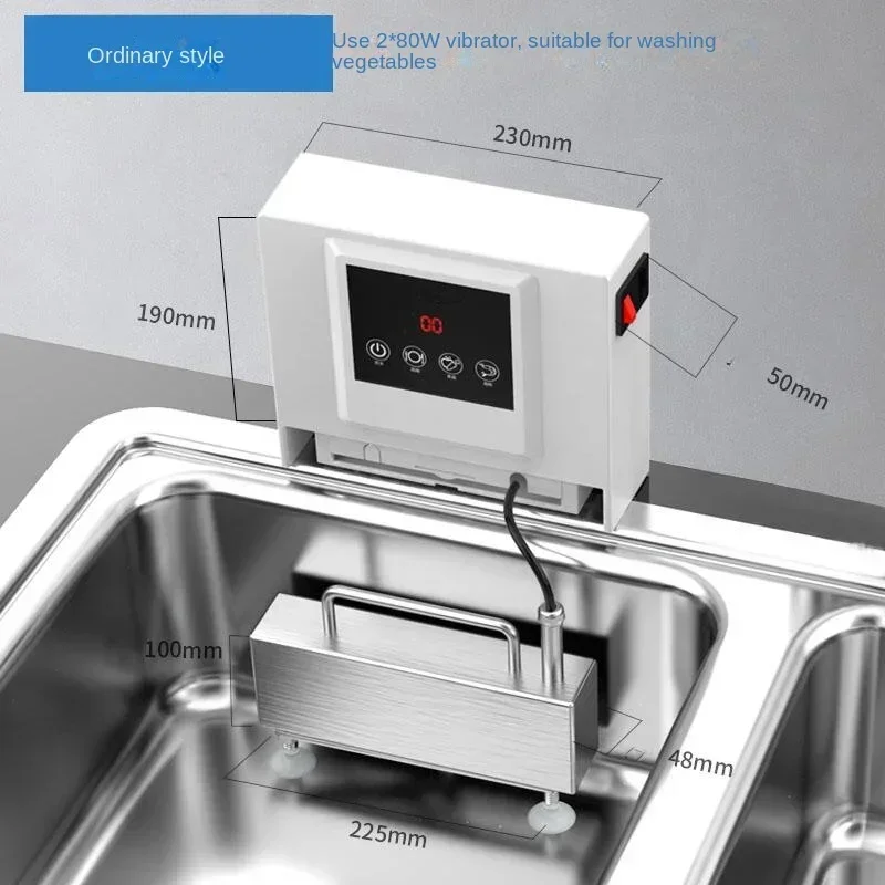 220v Upgrade Ultrasonic Dishwasher Commercial Household Desktop Intelligent Portable Small Free Installation Independent — Generic