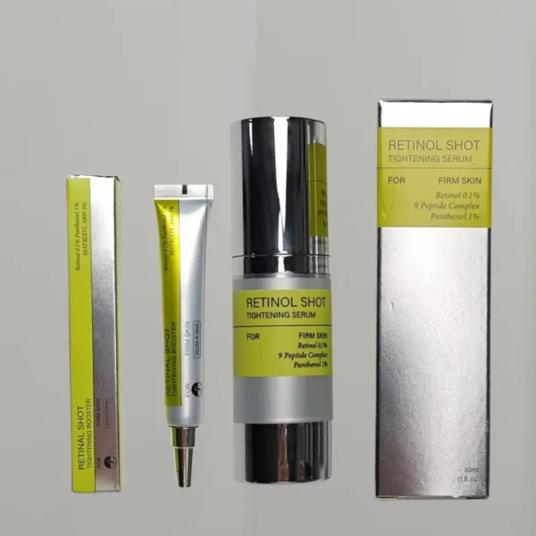 Korean Vita A Retinol Shot Tightening Booster Firming Enhancer Moisturizing Pore Shrinking Dark Circles Repair Serum Skin Care — Korean
