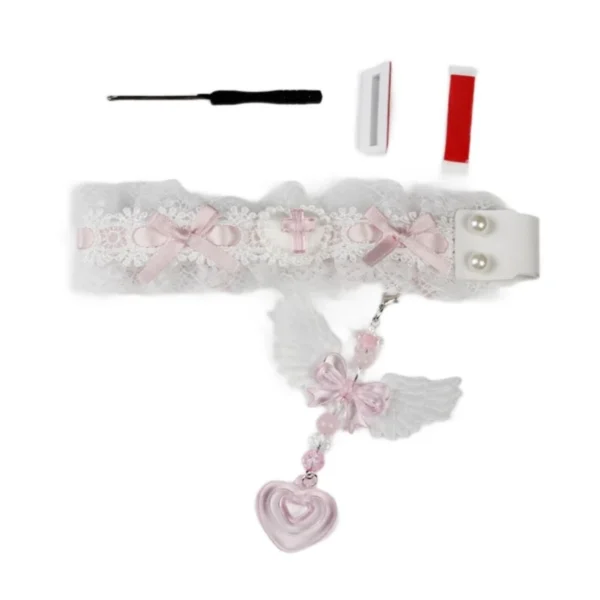 X9FB Ergonomic Lace Fabric Keyboard Strap Comfortable And Adhesive Keyboard Ribbon — X9FB