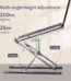 YYLM N8 Laptop Stand Aluminum for Macbook Adjustable Portable More Stabe Laptop Stand Cooling Stand Foldable Notebook Holder — MAC