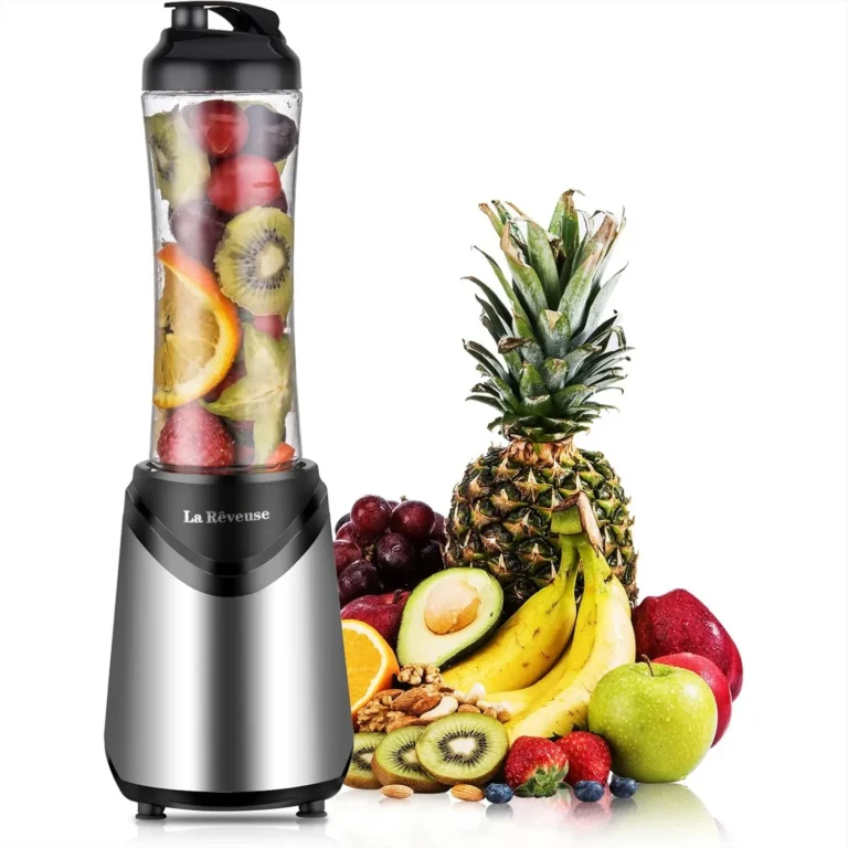 Personal Blender 300W, 18 oz BPA-Free Portable Smoothie Maker for Travel & Gym, Silver — Personal
