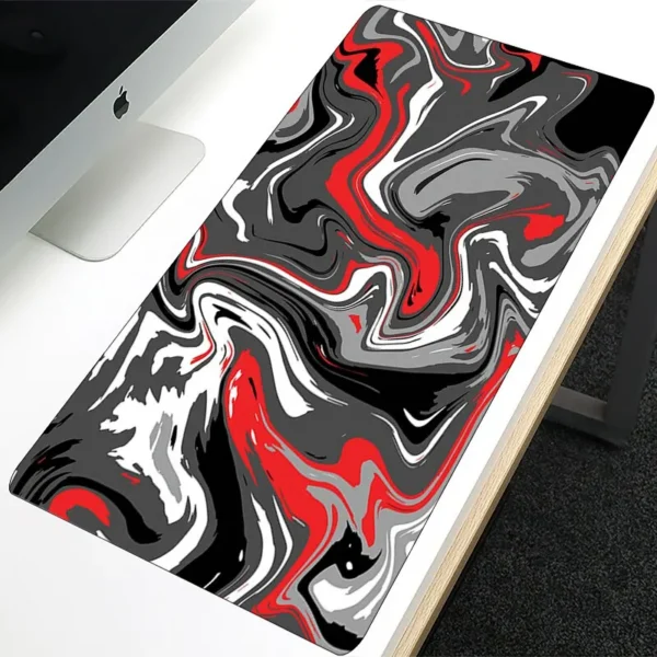 Strata Liquid Mouse Pad Computer Laptop Anime Keyboard Mouse Mat Mousepad Keyboards Gamers Decoracion Desk Mat — Strata