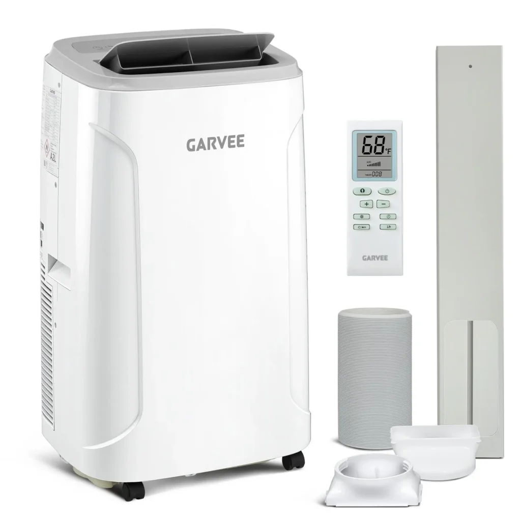 12000 BTU Portable Air Conditioner 3-in-1 Room AC Unit Cooler Dehumidifier Fan With Remote Window Kit Cools 550 Sq Ft Bedroom — Generic