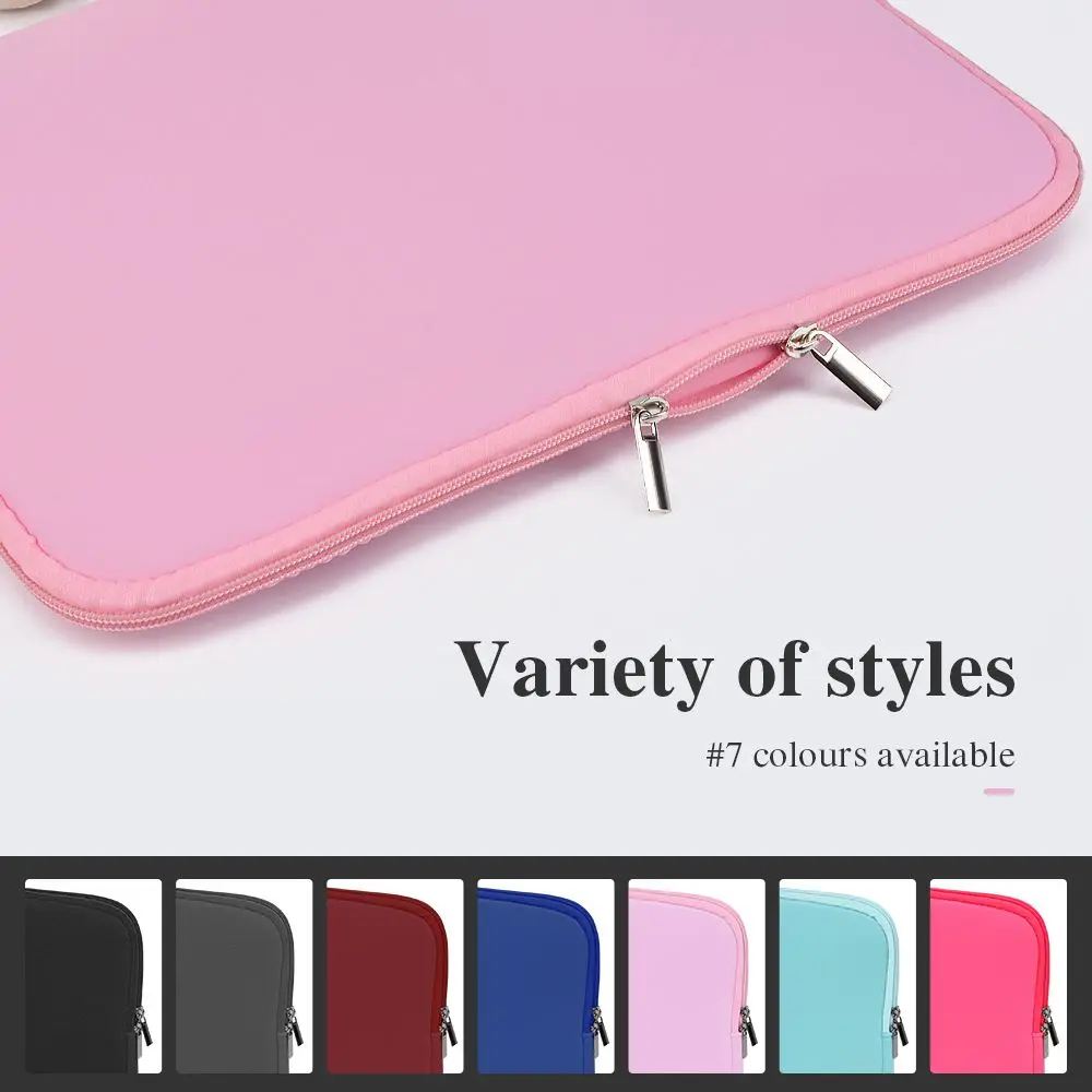Soft Laptop Bag Sleeves For Notebook Case Bags For Macbook Air Pro 13 14 15.6 Laptop Bag For Tablet iPad Cover Case Accessories — MAC