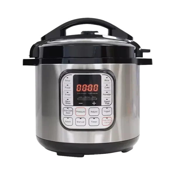 5L Electric Pressure Cooker Stainless steel Smart Multicooker for Kitchen Slow Cooker Rice Cooker Steam Pot Food Warmer 220V — Generic