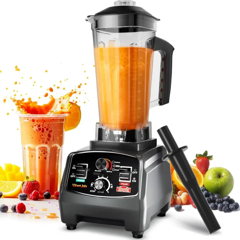 WantJoin Professional Blender, Commercial Blender for kitchen Max 1800W High Power Home and Commercial with Timer — WantJoin