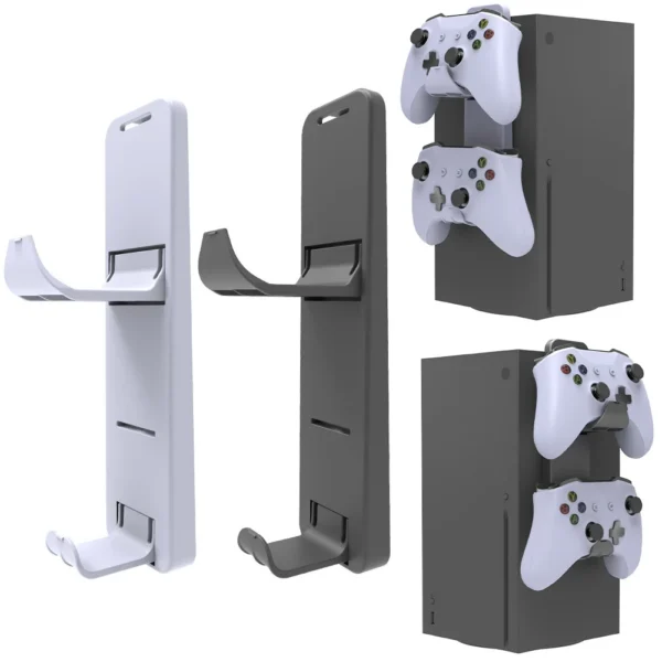 Game Controller Holder Hanger Stand for XBOX ONE Series X/S Earphone Storage Bracket for PS5/PS5 Slim Console Game Accessories — Game