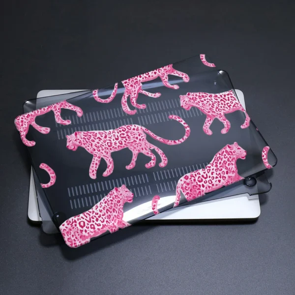 Leopard-printed Laptop Case for MacBook Neo 13 2026 A18 model A3404 Hard Cover for MacBook Air 15 13 Pro 14 16 M1 M2 M3 M4 Case — MAC