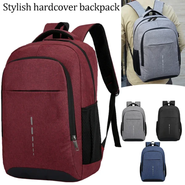 Equipped with Multiple Pockets and Large Capacity, It Can Hold Laptops and Is Suitable for School Work and Business Trips — Equipped
