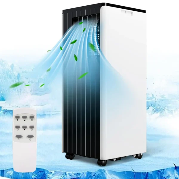 8000 BTU Portable Air Conditioner 3-in-1 AC Unit with Fan Dehumidifier Cools Up to 350 Sq.Ft,Quiet Operation with Remote Control — Generic