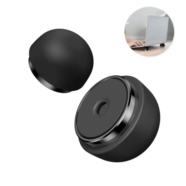 Oatsbasf Portable Laptop Cooling Pad Ergonomic Laptop Stand Small Invisible Cooler Ball Magnetic Foot Heat for MacBook Pro/Air — MAC