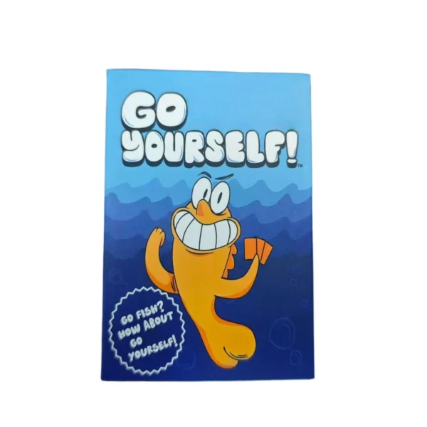 Fun Fish Card Solitaire Adult Party Table Game Two Or More Players Prank Party Interaction Family, Friends, Colleagues, Relax — Fun